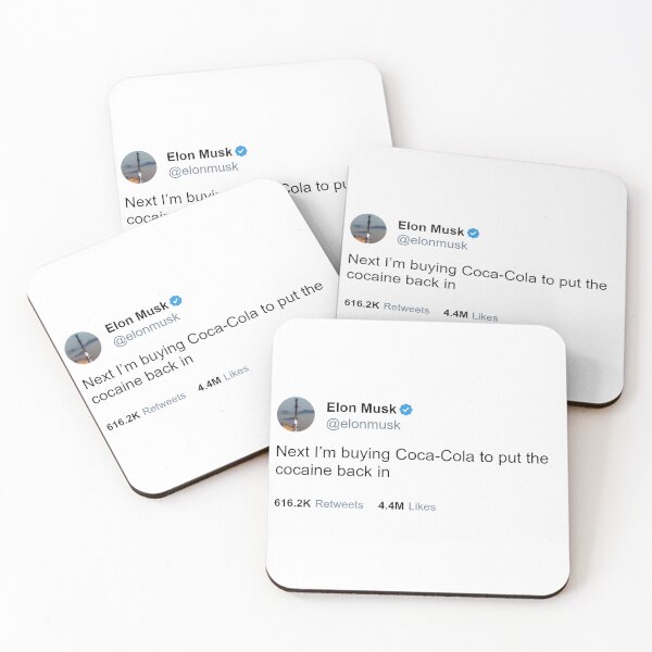 Item preview, Elon Musk Famous Tweet designed and sold by LeS.