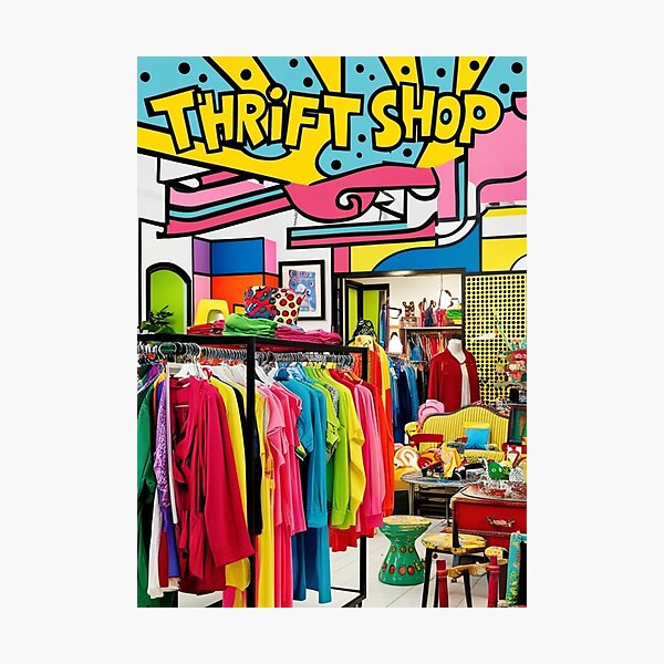 Item preview, Thrift Shop - Go Hard or Go Home designed and sold by FunSheTees.