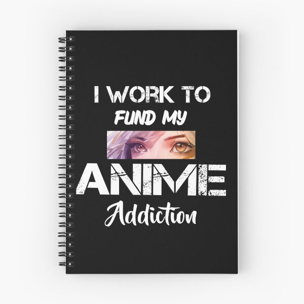 Item preview, Anime Addiction designed and sold by GeekyIvyAnime.