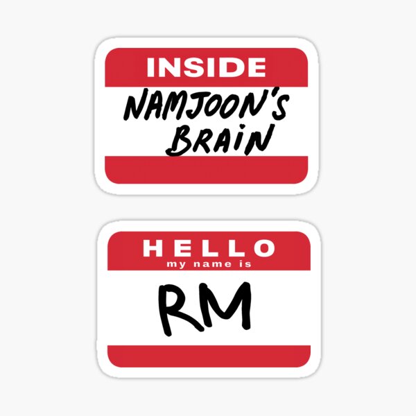 Lost! Name Tags Sticker