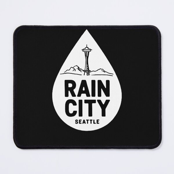 Artikelvorschau, Seattle, Regenstadt entworfen und verkauft von RainCitySticker.