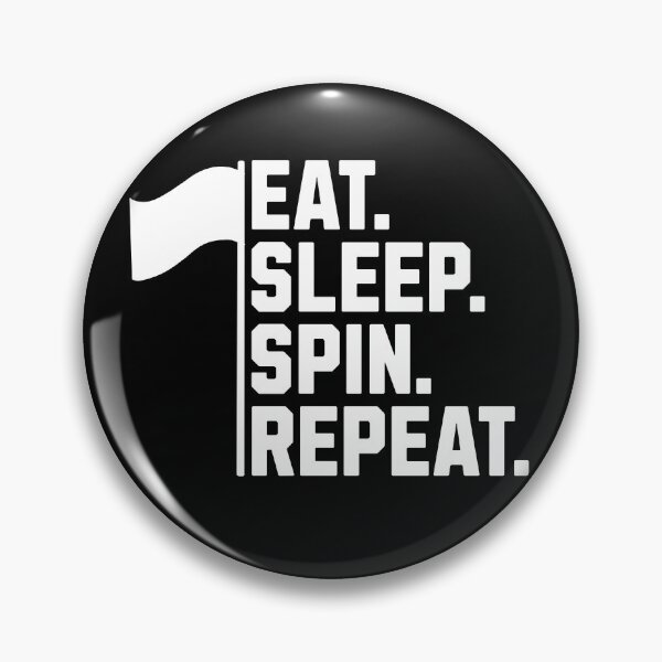 Item preview, Eat Sleep Spin Repeat Funny Colorguard Life Gift Idea | Marching Band designed and sold by HosvPrint .s.