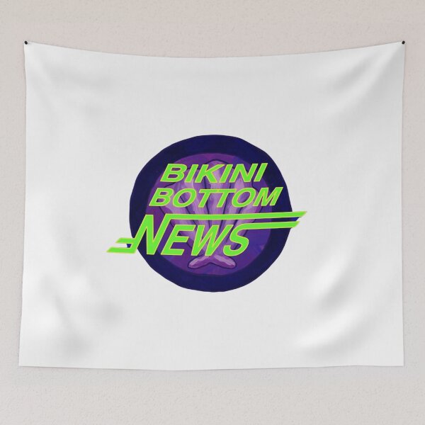 Item preview, Bikini Bottom News designed and sold by matchalattextrafoam.