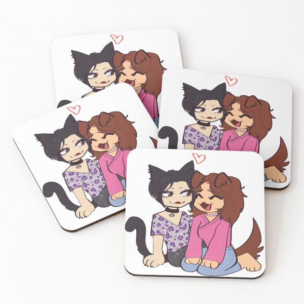 Item preview, Nana and Hachi kitty and doggy designed and sold by Sikarii.