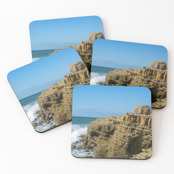 Item preview, Cliffs and Waves at the Coastline designed and sold by SafariByMarisa.