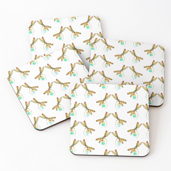 Item preview, Merry Christmas and Happy New Year Dragonflies designed and sold by Linda Callaghan.