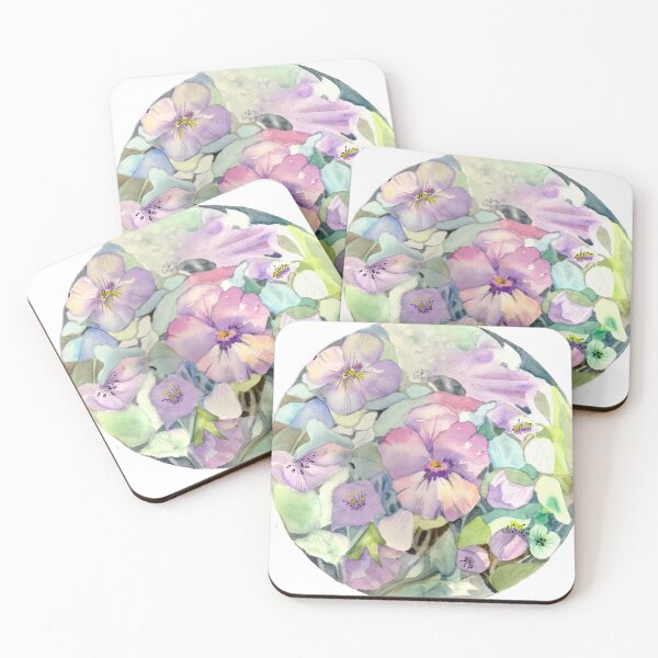 Item preview, Pattern "Set of allied flowers" designed and sold by Liliana  Donato.