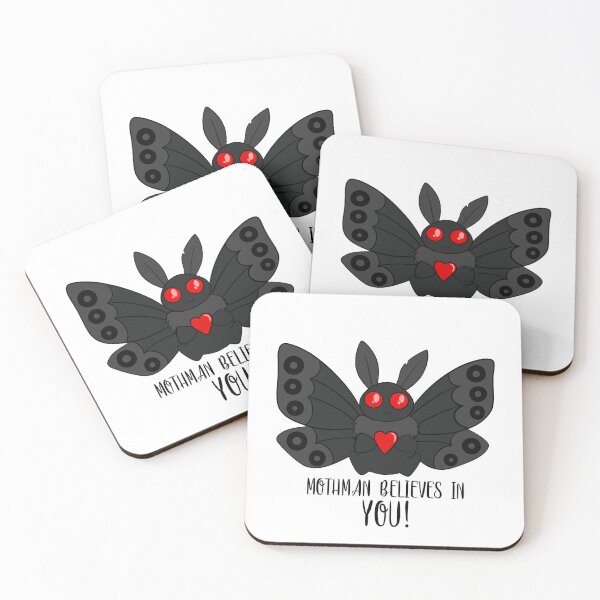Item preview, Mothman Believes in You! designed and sold by witchcatdesigns.