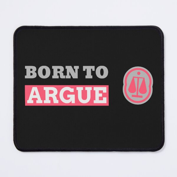 Item preview, Born to Argue designed and sold by ArtitudePrintLb.