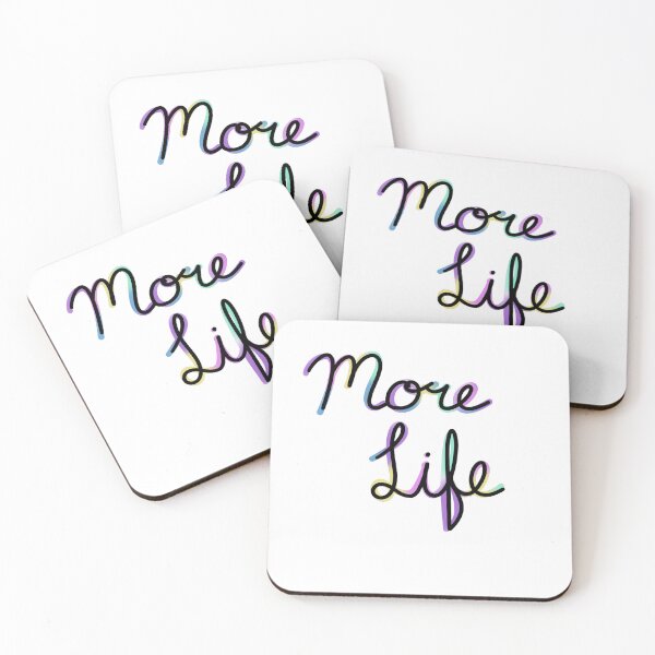 Item preview, Pastel "More Life" designed and sold by slant-of-light.