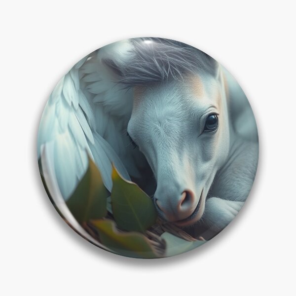 Artikelvorschau, Neugeborenes Pegasus-Fohlen entworfen und verkauft von Skye Ryan-Evans.