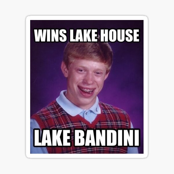 Lake Bandini Meme sticker Sticker