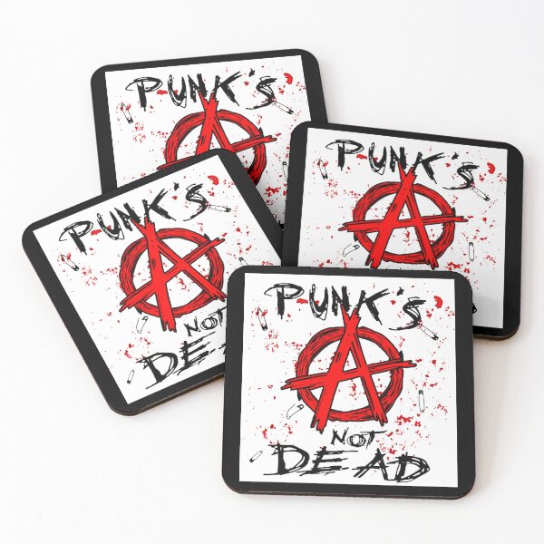 Item preview, Punk's Not Dead Anarchy - Print designed and sold by Earth Nature Creations.