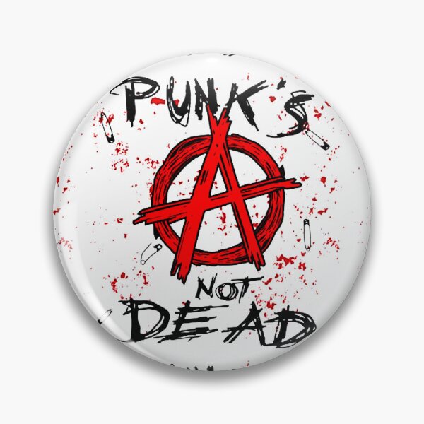 Item preview, Punk's Not Dead Anarchy - Print designed and sold by Earth Nature Creations.