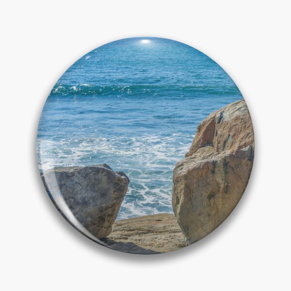 Item preview, Boulders Along the Shore - Point Lomas, California designed and sold by SafariByMarisa.