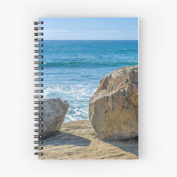 Item preview, Boulders Along the Shore - Point Lomas, California designed and sold by SafariByMarisa.