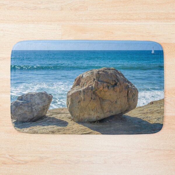 Item preview, Boulders Along the Shore - Point Lomas, California designed and sold by SafariByMarisa.