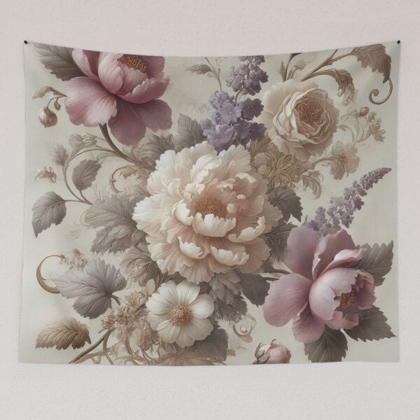 Item preview, Floral Motifs With Soft Hues designed and sold by Dream Bloom Gallery.