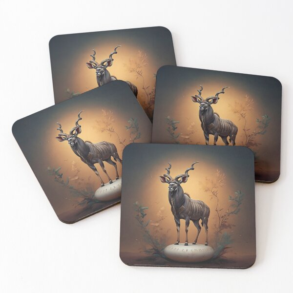 Item preview, Kudu with Plinth designed and sold by HabitableMoons.