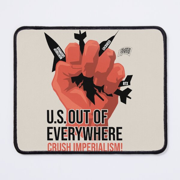 Item preview, Crush Imperialism designed and sold by LiberationStore.
