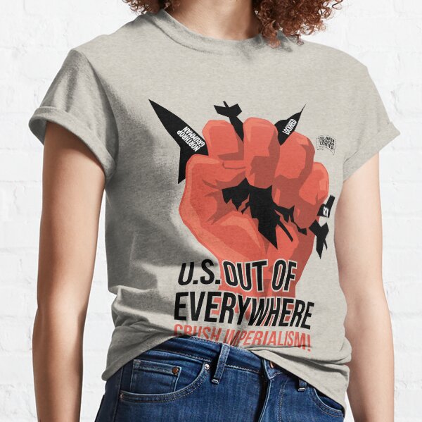 Item preview, Crush Imperialism designed and sold by LiberationStore.