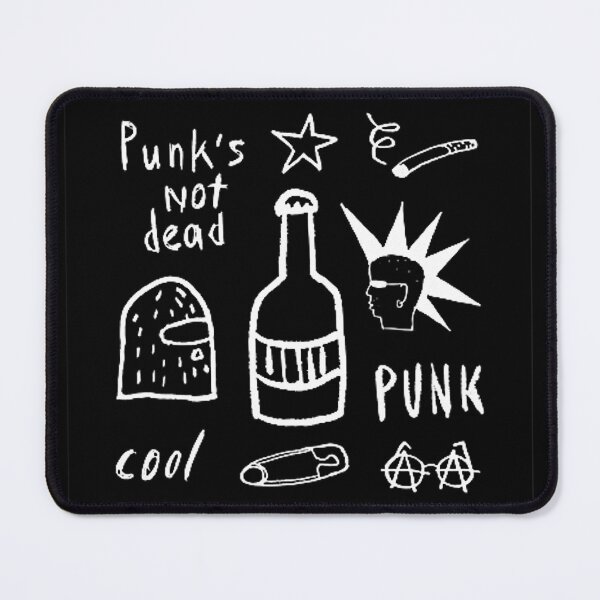 Item preview, Punk's Not Dead - Print designed and sold by Earth Nature Creations.