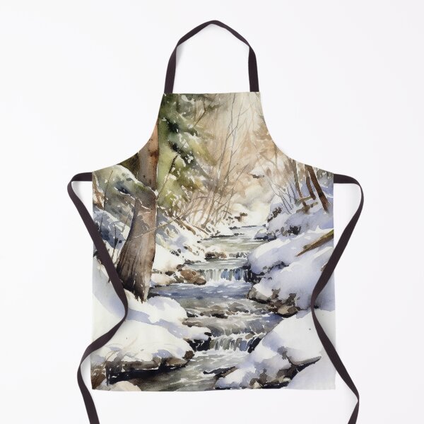 Item preview, Mountain Stream in Watercolor designed and sold by hussardigital.