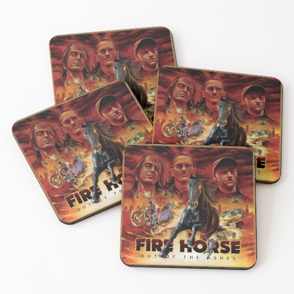 Item preview, Fire Horse - Out of the Ashes album 2022 designed and sold by WimpyWater.