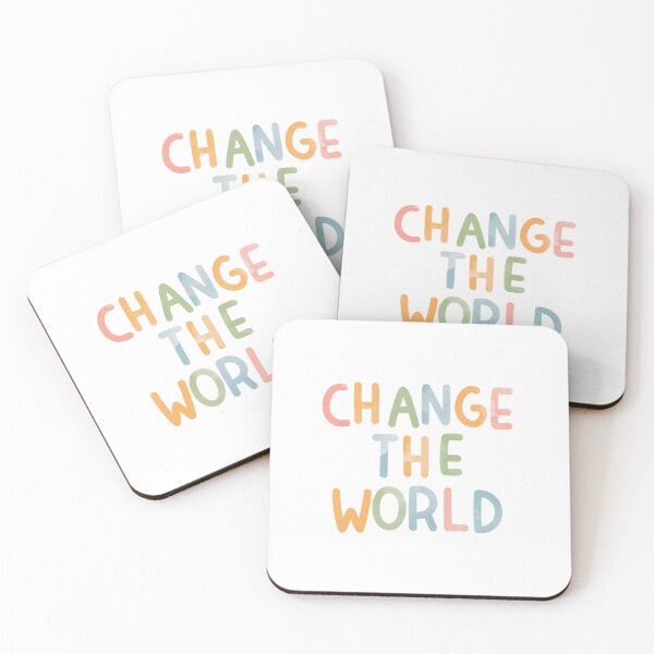 Item preview, Change the World | Sticker designed and sold by bootsnbelonging.
