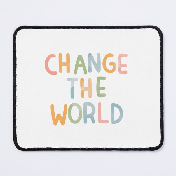 Item preview, Change the World | Sticker designed and sold by bootsnbelonging.