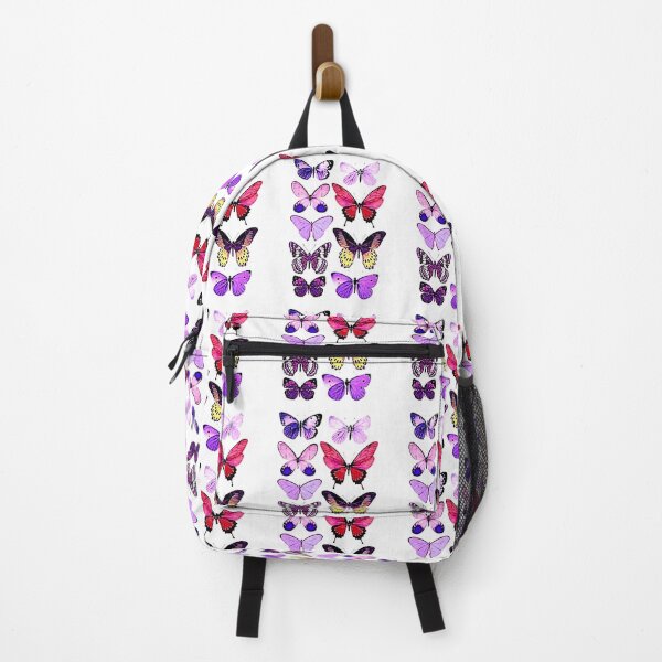 Item preview, Purple Colorful Butterfly Art Print designed and sold by Earth Nature Creations.
