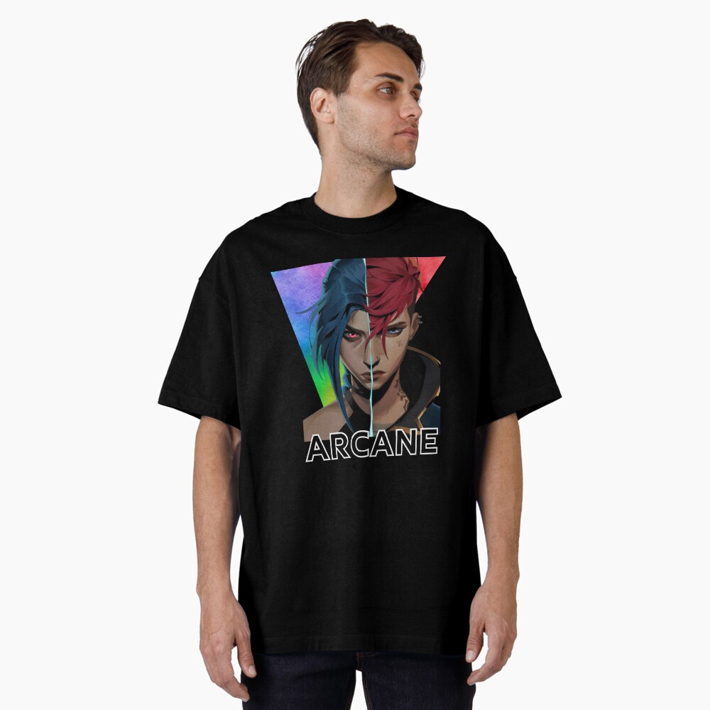 Vista previa del artículo con la obra «Camiseta holgada», diseñado y vendido por RussCrosby.