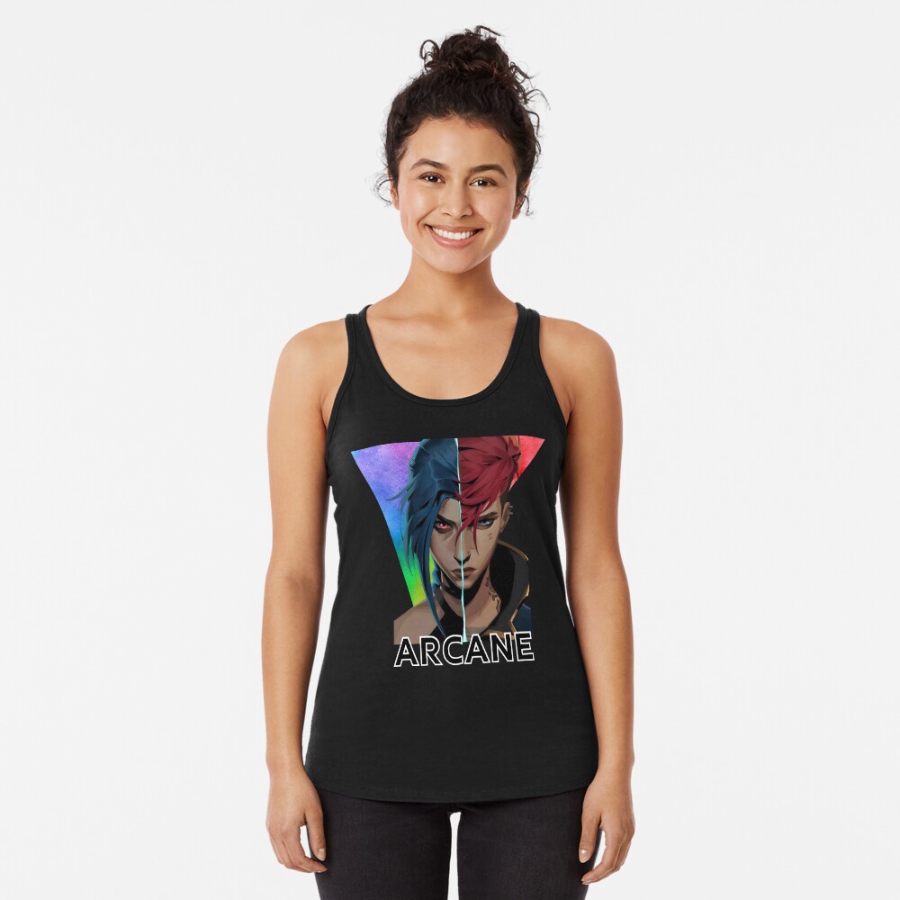 Vista previa del artículo con la obra «Camiseta con espalda nadadora», diseñado y vendido por RussCrosby.