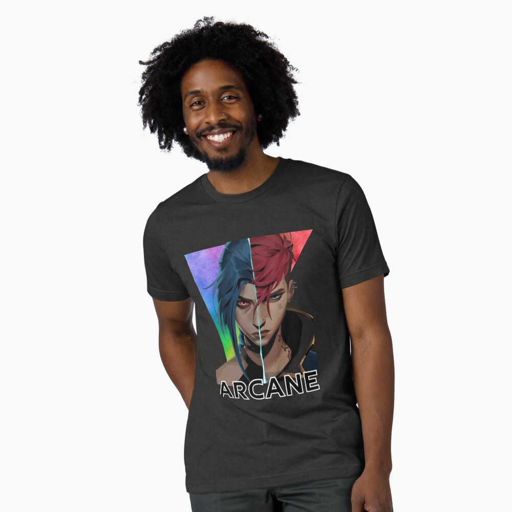 Vista previa del artículo con la obra «Camiseta de tejido mixto», diseñado y vendido por RussCrosby.
