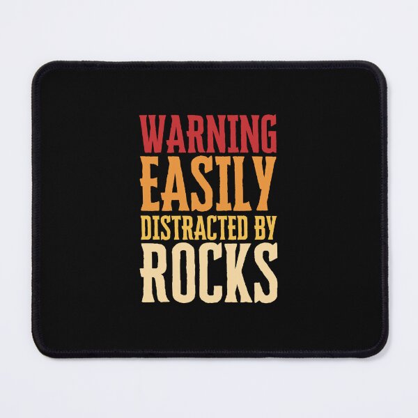 Item preview, Funny Geologist Easily Distracted by Rocks Rock Enthusiast Vintage designed and sold by MouDantArts.
