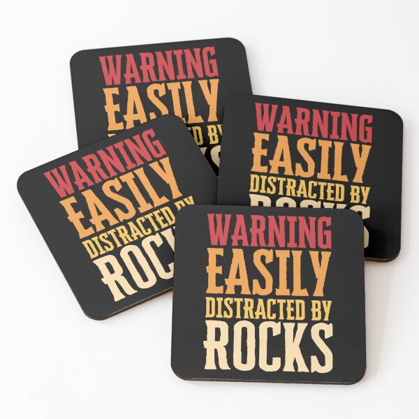 Item preview, Funny Geologist Easily Distracted by Rocks Rock Enthusiast Vintage designed and sold by MouDantArts.