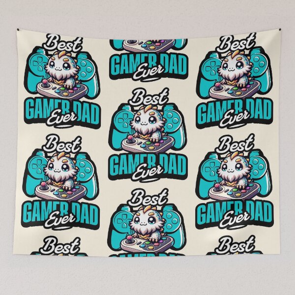 Item preview, Best Bearded Dragon Gamer Dad designed and sold by aylastyle.