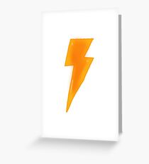 lightning bolt Greeting Card