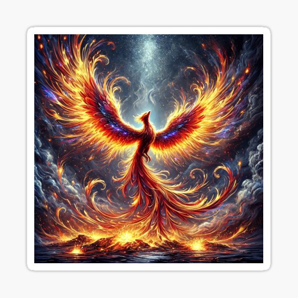 Item preview, Phoenix Reborn: Majestic Rise from Ashes designed and sold by Meta2Physical.