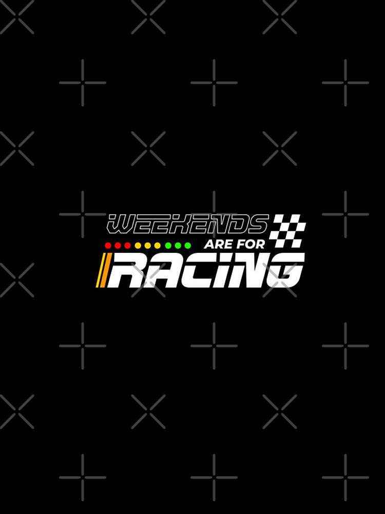 Thumbnail 4 of 4, iPhone Case, Weekends Are For Racing designed and sold by dudelinart.