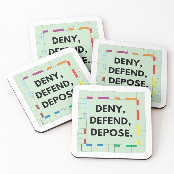 Item preview, Deny Defend Depose  designed and sold by NflixArt.