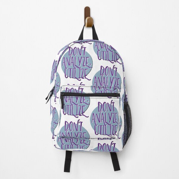 Item preview, Don't Analyze, Utilize Slogan designed and sold by ApexDesigners.