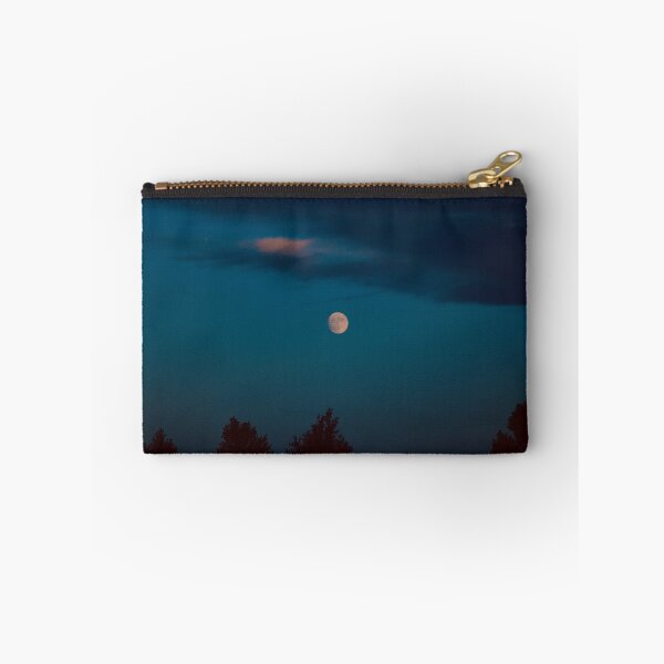 Item preview, Deep blue sky with vivid moon. designed and sold by Venusflysnap.