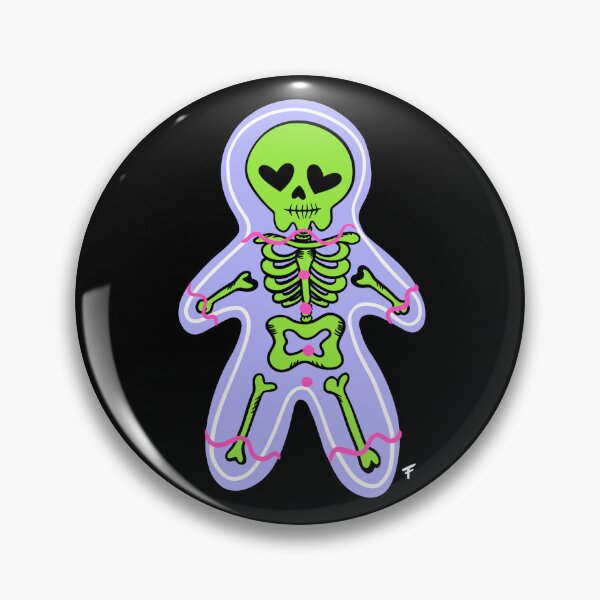 Item preview, Ginger Dead Man - Black Background designed and sold by The Abysmall.