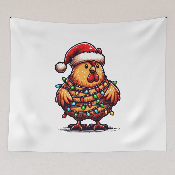 Item preview, Chicken Christmas Costume designed and sold by doodIllustrate.