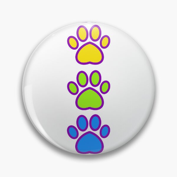Item preview, Rainbow paw prints  designed and sold by Rhia4rt.