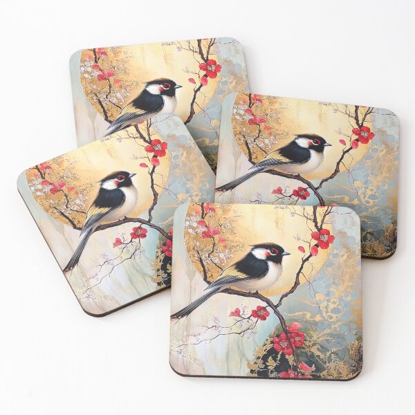 Item preview, Bird on Blossoming Branch designed and sold by bloorose.