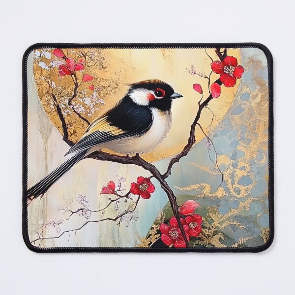 Item preview, Bird on Blossoming Branch designed and sold by bloorose.