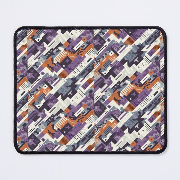 Item preview, Purple and Orange Abstract Pattern designed and sold by RuggedSchemes.