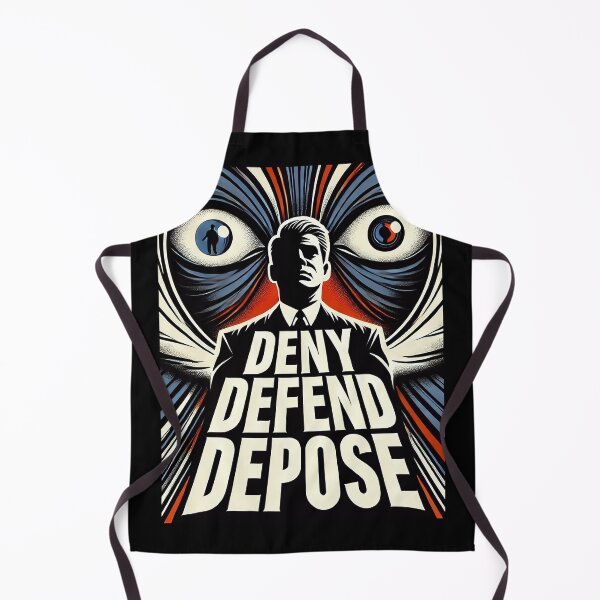 Item preview, DENY DEFEND DEPOSE Vertigo Bold Text Design Graphic designed and sold by brehto.